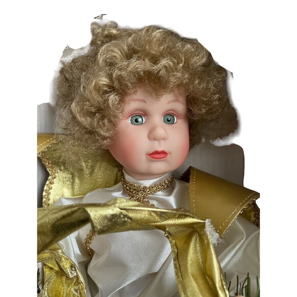 Vintage Rare Woolworth Animated Illuminated 24" Angel Motionette in Original Box - Picture 3 of 12